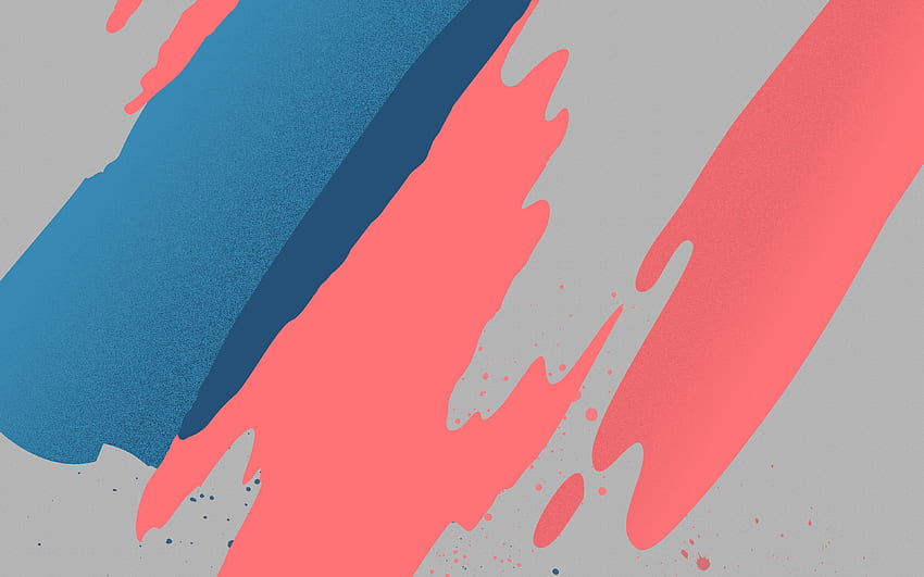 Pinte el abstracto Htc Pink Blue Pattern, Abstract MacBook Pro fondo de pantalla