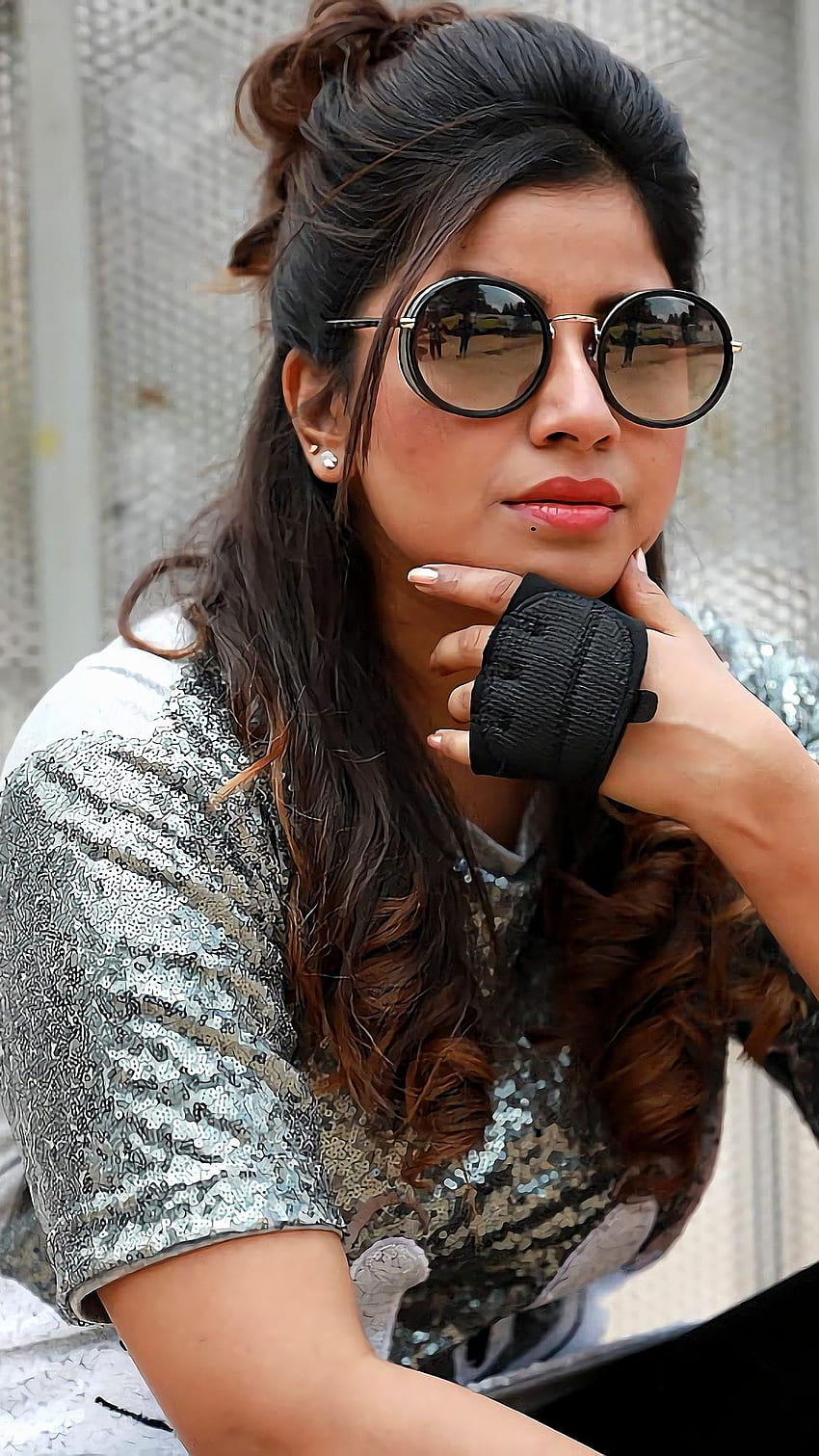 Anusree, kannada actress, anchor HD phone wallpaper