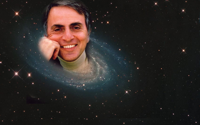 Carl - Carl Sagan, & background HD wallpaper