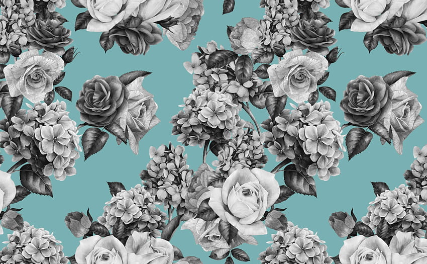 Floral Removable For A Fun & Cheerful Interior, Old Floral HD wallpaper ...