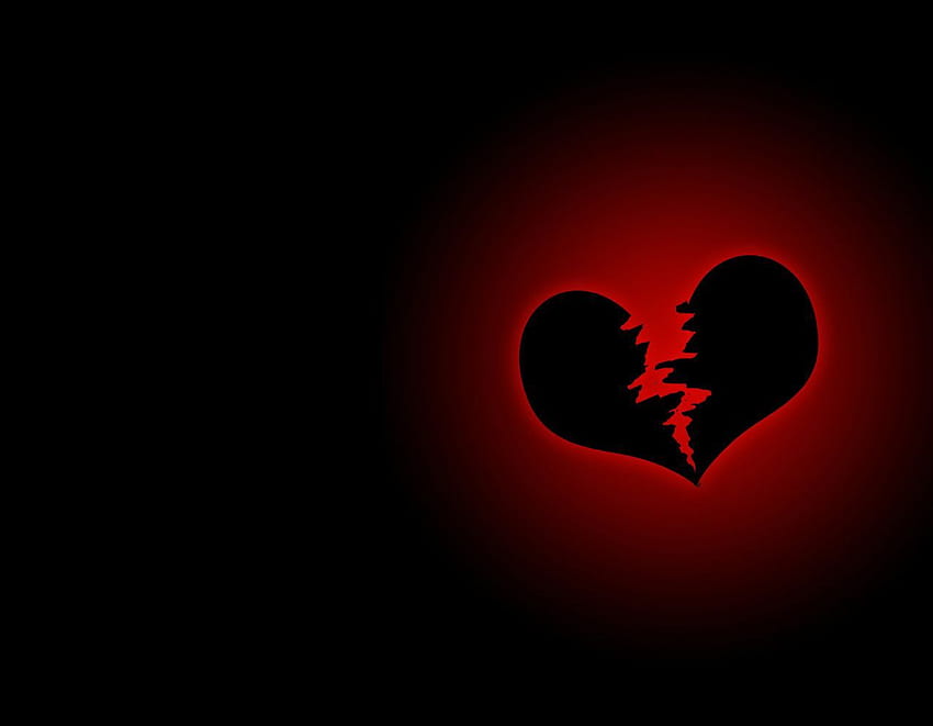 Broken Heart, Gothic Broken Heart HD wallpaper