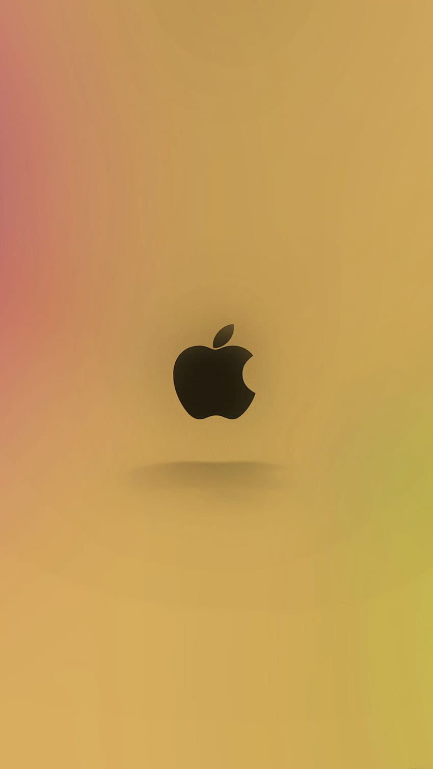 Apple Logo Love Mania Rainbow iPhone 8 , Black and Gold Apple HD phone ...