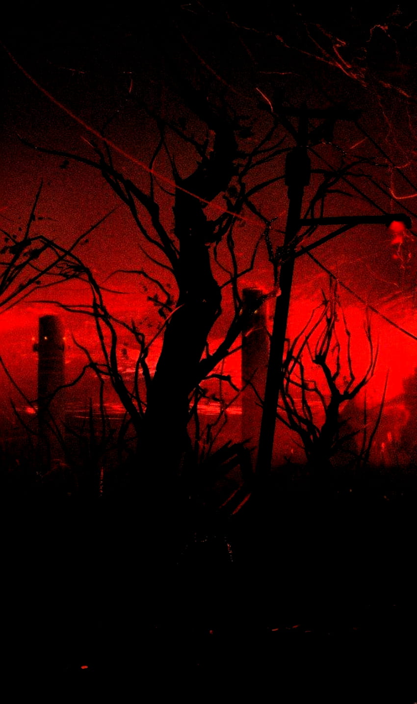 Fondos de pantalla oscuro. dark, Fantasy landscape, Creepy background,  Scary Red HD phone wallpaper | Pxfuel