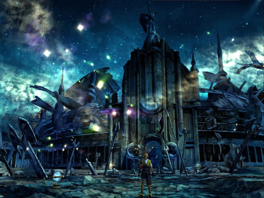 Zestaw Final Fantasy X FFX Zanarkand Ruins 1, FF10 Tapeta HD