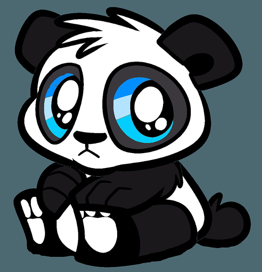 Cute Pandas Cartoon Drawings 