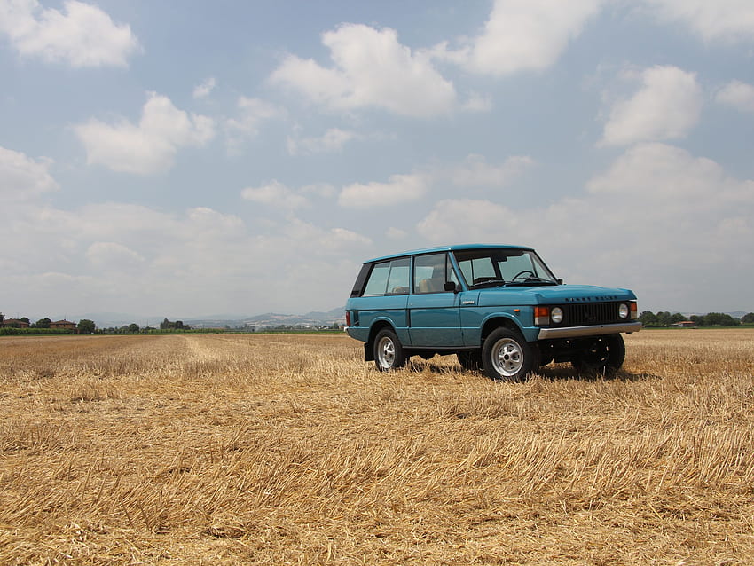 Range Rover Classic - Tuscan Blue HD тапет