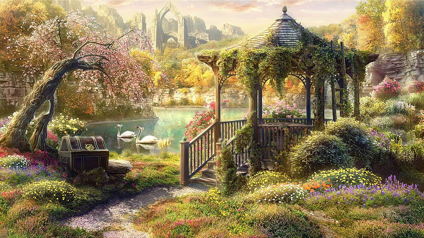 Jardin - Magic Garden Concept Art .teahub.io, 4096X2160 Jardin Fond d'écran HD