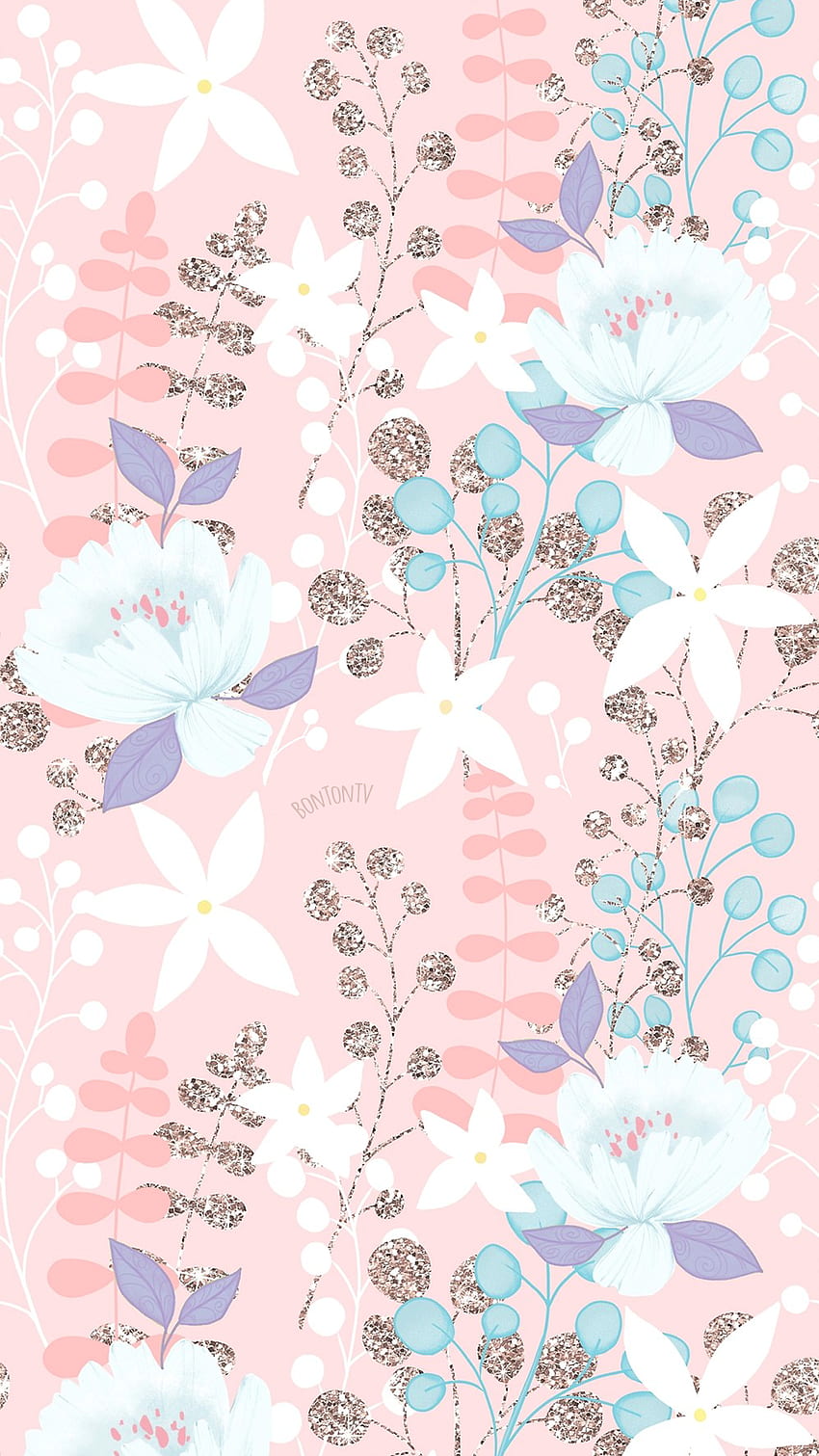 Phone Watercolor Flowers - by BonTon TV - Background wallpape. Flower background , Artsy iphone, Flower, Floral HD phone wallpaper