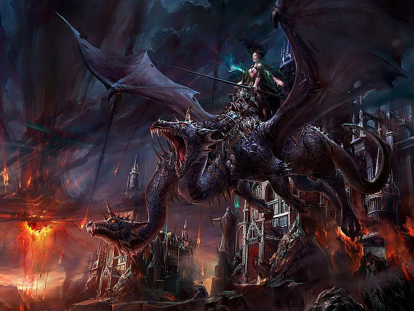Game of Thrones Dragons Battle 4K Wallpaper #73