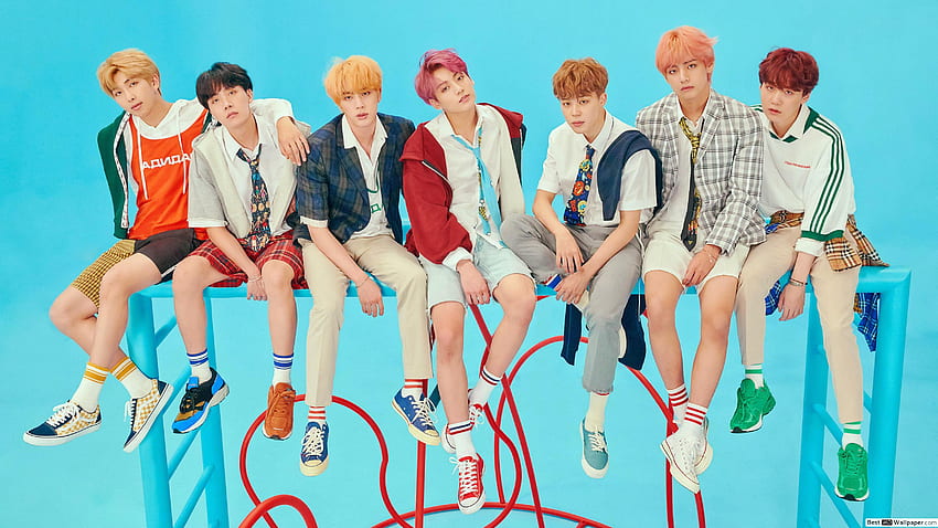 BTS (Bangtan Boys) Üyeleri 'Love Yourself: Answer' MV'sinde HD duvar kağıdı