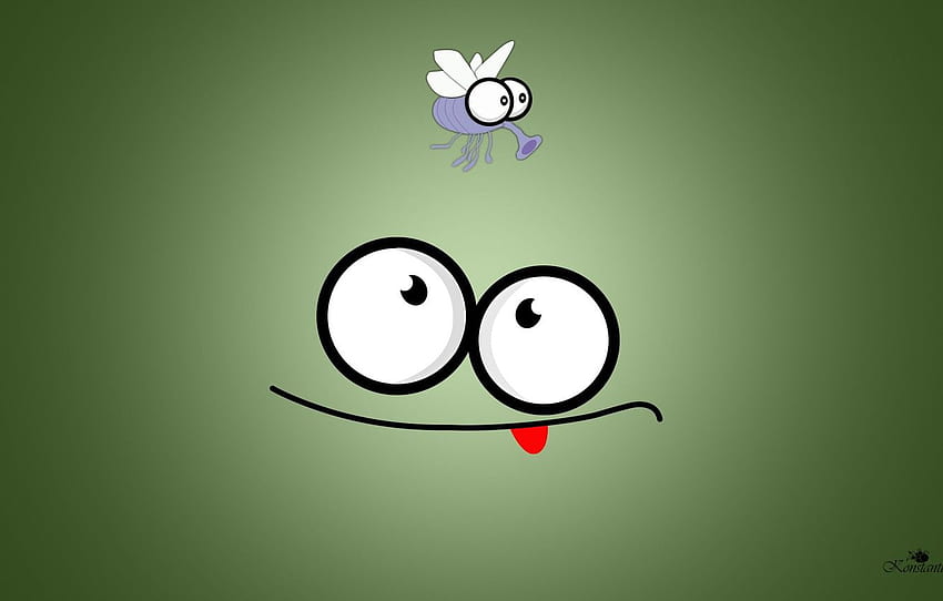 cartoon, , figure, graphics, frog, animation, muzzle, the mosquito, graphics, , funny, cartoon, the , Crank, crank, drawing for , section минимализм HD wallpaper