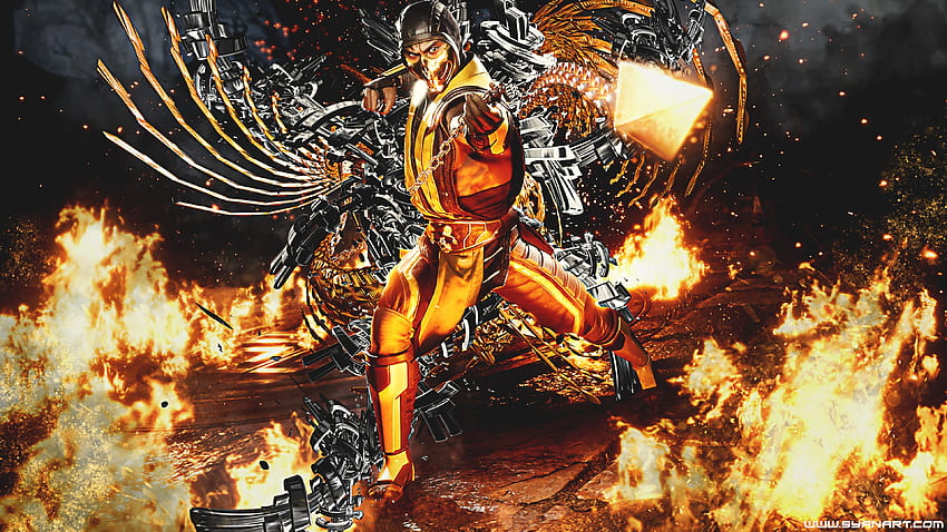 モータルコンバット11クラシックスコーピオン. Mortal Kombat, ゲーム , 最高のゲーム, Mortal Kombat 11 PC 高画質の壁紙