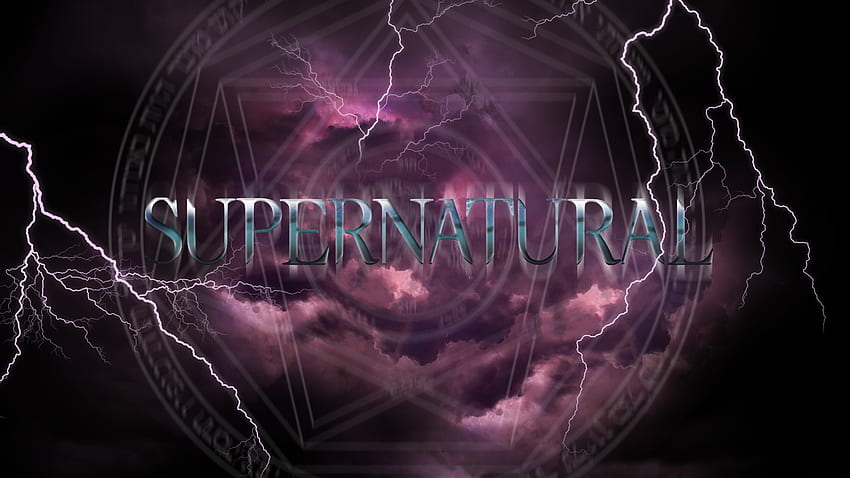 Logo Supernatural HD wallpaper