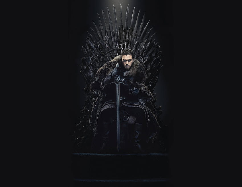 Jon Snow em The Iron Throne , TV Series , e Background papel de parede HD