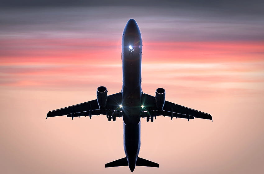 Sky, Clouds, , , Flight, Plane, Airplane, Takeoff HD wallpaper