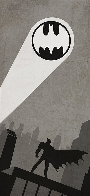 Batman: The Animated Series Red , Black and Grey Batman HD phone wallpaper  | Pxfuel