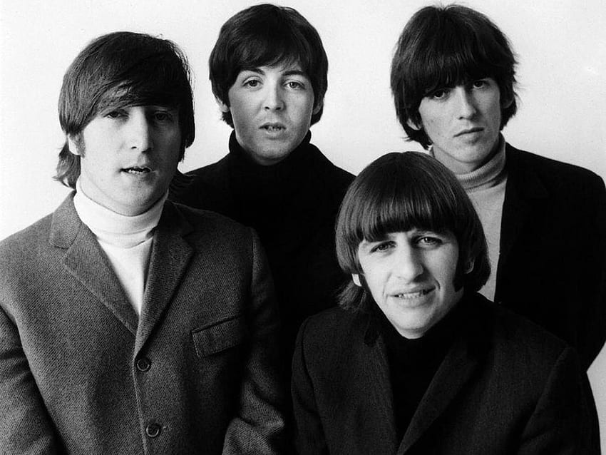 I Beatles John Lennon George Harrison Ringo Starr Paul McCartney Sfondo HD