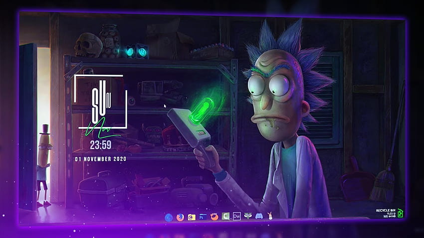 Rick and Morty - Jak sprawić, by twój wygląd był estetyczny. Dostosuj komputer z systemem Windows 10, Cool Rick and Morty Tapeta HD