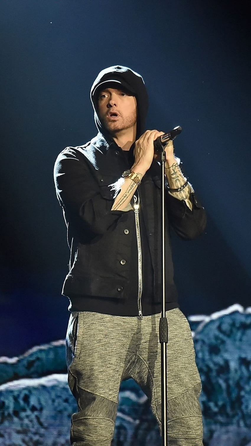 amerykański raper, koncert na żywo, Eminem Tapeta na telefon HD