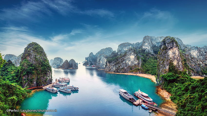 ทิวทัศน์ที่น่าตื่นตาตื่นใจที่สุดในเวียดนาม - สถานที่ที่สวยงามที่สุดของเวียดนาม ทิวทัศน์ของเวียดนาม วอลล์เปเปอร์ HD