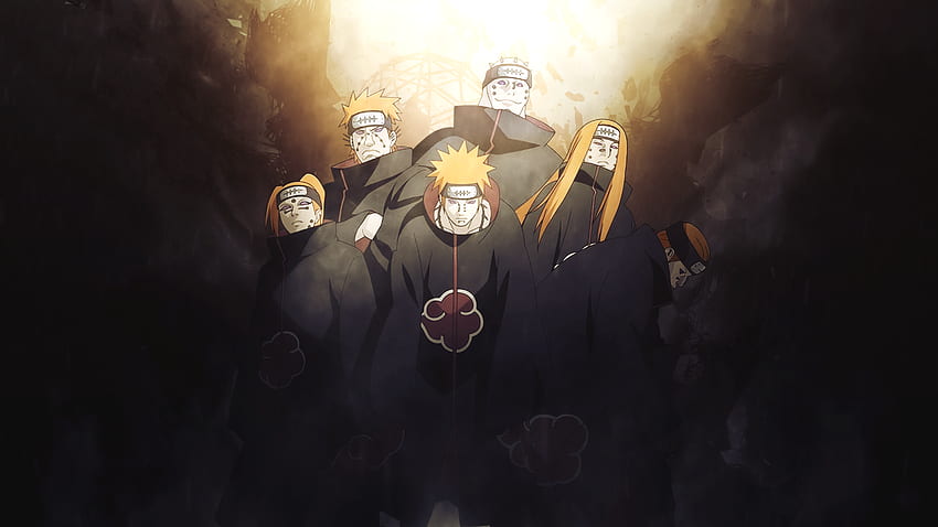 Sechs Pfade des Schmerzes. Naruto Pain, Pain und Six Paths of Pain, Naruto Six Paths-Modus HD-Hintergrundbild