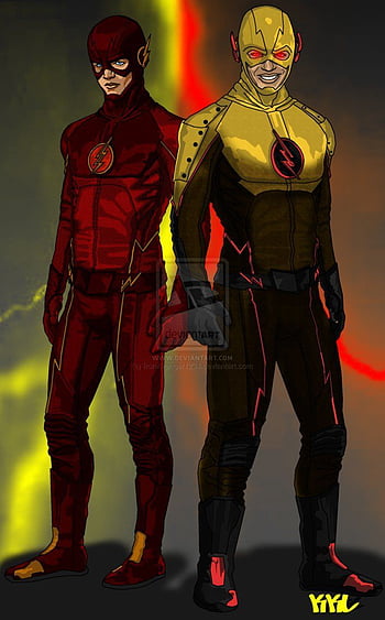 The Flash vs Reverse Flash - Sketch by Josh18Parker on DeviantArt
