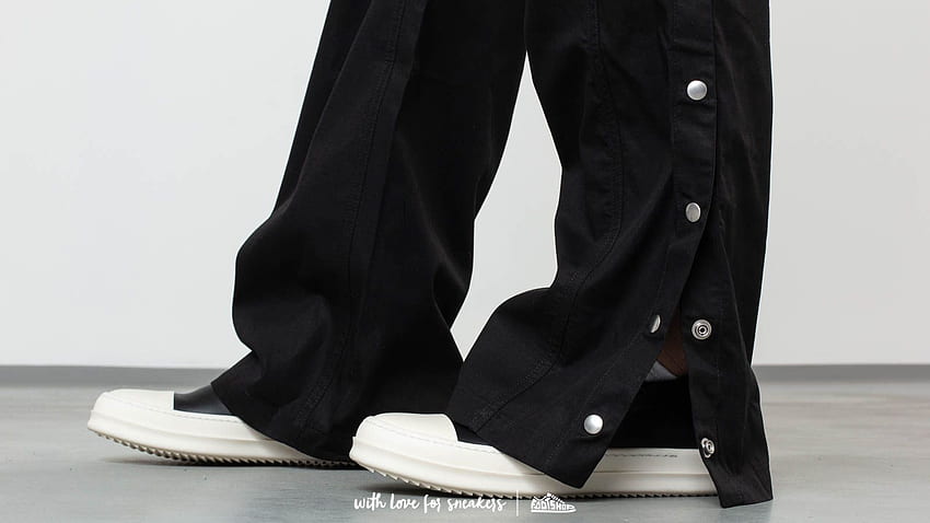 Celana dan jeans Rick Owens DRKSW Easy Pusher Pants Black Wallpaper HD