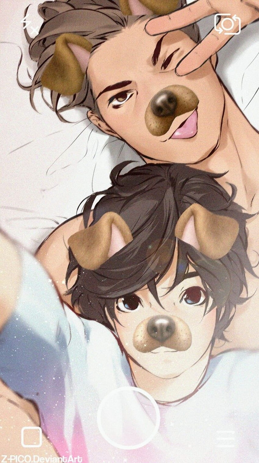 Pasangan Gay Anime - wallpaper ponsel HD