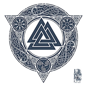 Valknut . Valknut HD wallpaper | Pxfuel