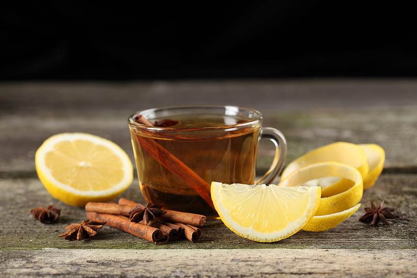 Food, Cinnamon, Cup, Lemon, Tea HD wallpaper