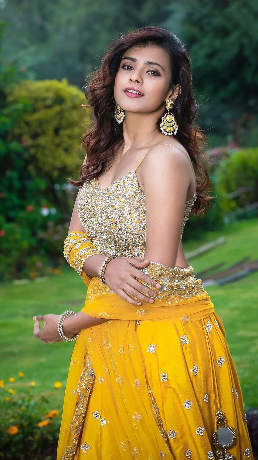Hebah Patel, Telugu-Schauspielerin, Model HD-Handy-Hintergrundbild
