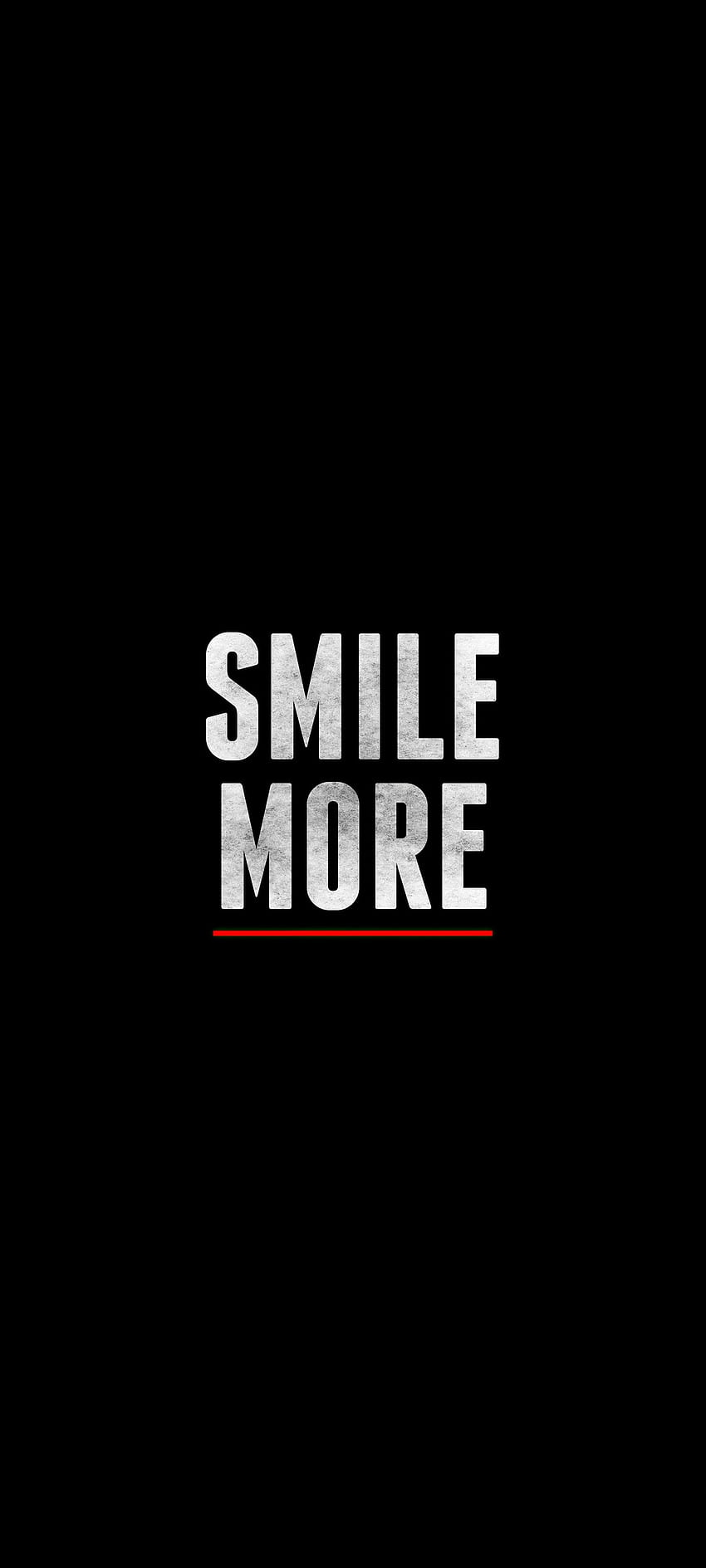 Smile More, monochrome graphy, amoled, , black, monochrome, oled, spiritual, simple, saying HD phone wallpaper