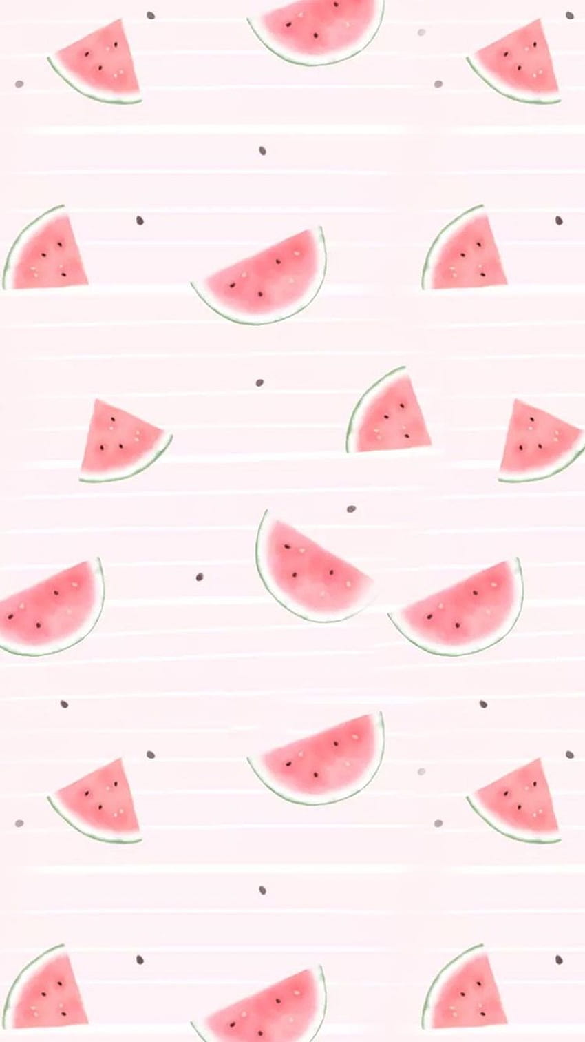 pastel cute summer, Pastel Fruit HD phone wallpaper