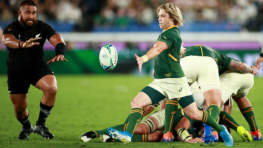 Coupe du monde de rugby 2019 : le demi de mêlée sud-africain Faf De Klerk réplique aux critiques de ses coups de pied. Actualités sportives Australie Fond d'écran HD