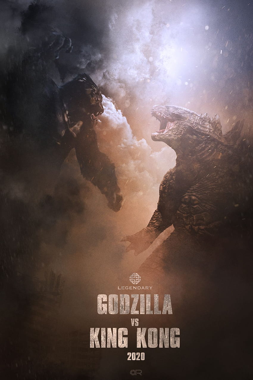 Regardez le film Godzilla contre Kong en ligne. Godzilla contre Kong godzilla King Kong contre Godzilla Fond d'écran de téléphone HD