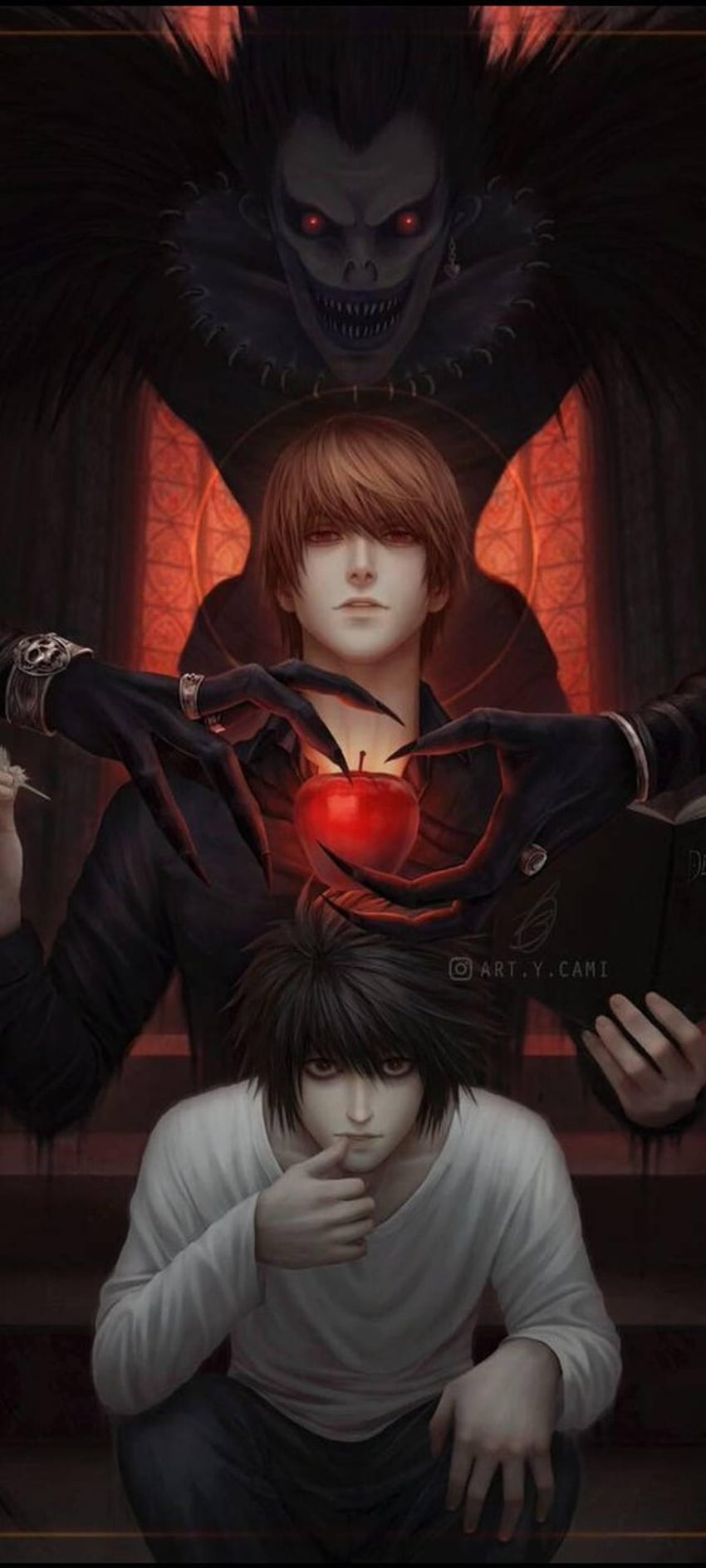Death Note iPhone Wallpapers Group (52+)