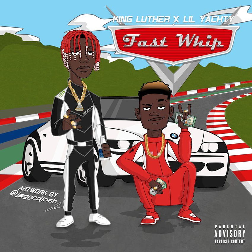 King Luther ft. Lil Yachty - Fast Whip (Song Art), Lil Yachty Cartoon HD тапет за телефон
