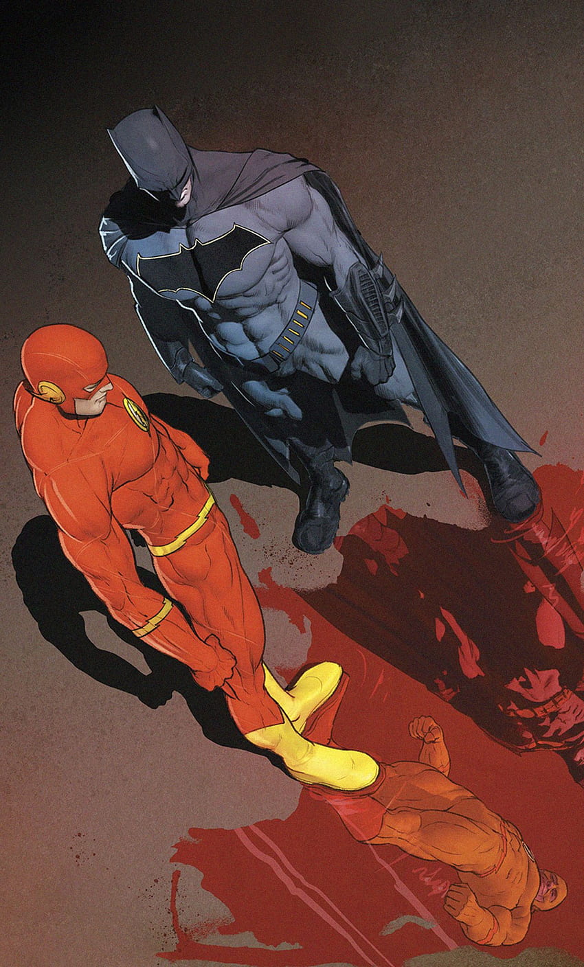 Batman DC Comics Flash Flash reverso iPhone Papel de parede de celular HD