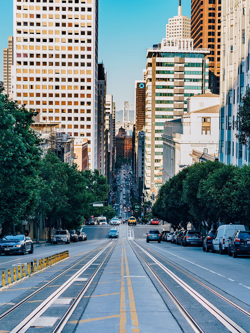 Cities, Architecture, Usa, Movement, Traffic, United States, Street, San Francisco, Urban HD phone wallpaper