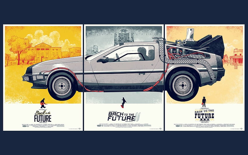 Made A From The Back To The Future 포스터 () : R Pics, Back To The Future HD 월페이퍼