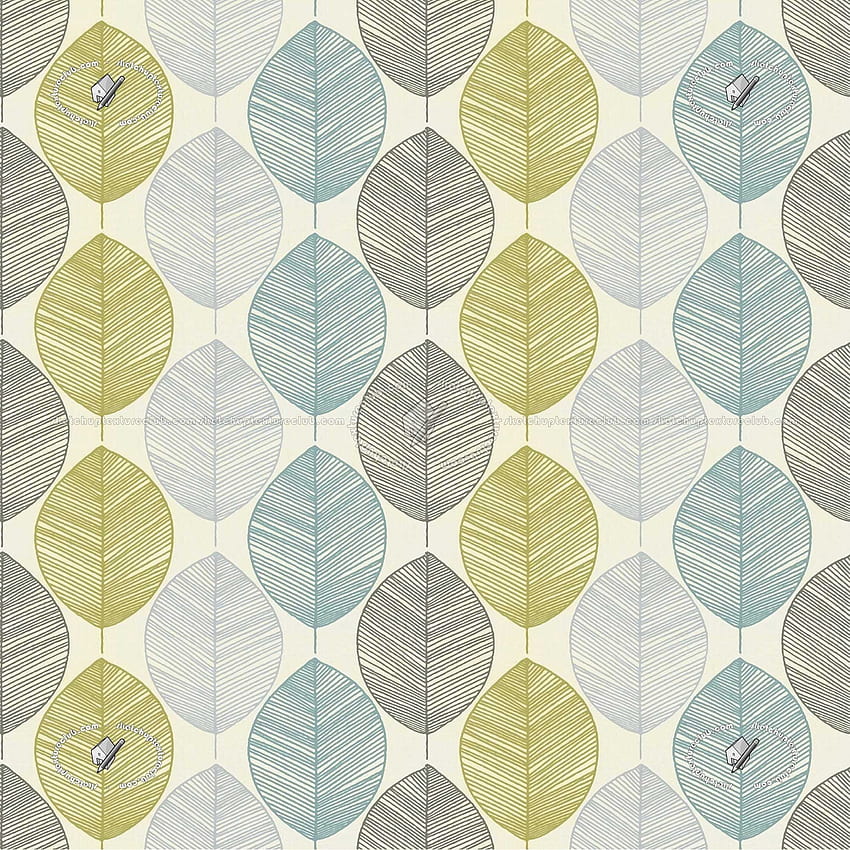 Vector organic pattern Seamless texture of plants drawn lines Stylish  leaves light grey background Modern wallpaper or textile print Stock  Vector  Adobe Stock