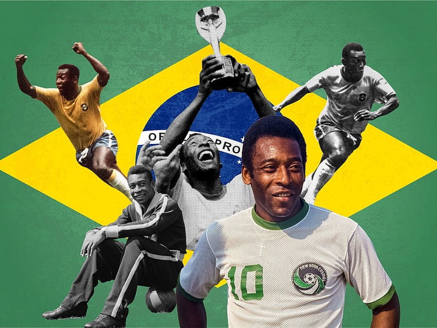Fazendo um super-herói: como Pelé se tornou mais mito do que homem. Pelé, Pelé Brasil papel de parede HD