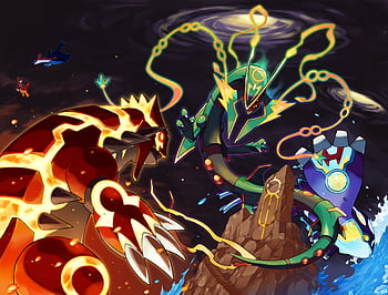 Shiny Mega Rayquaza by HappyHyperHaro  Pokemon rayquaza, Mega rayquaza,  Pokemon art