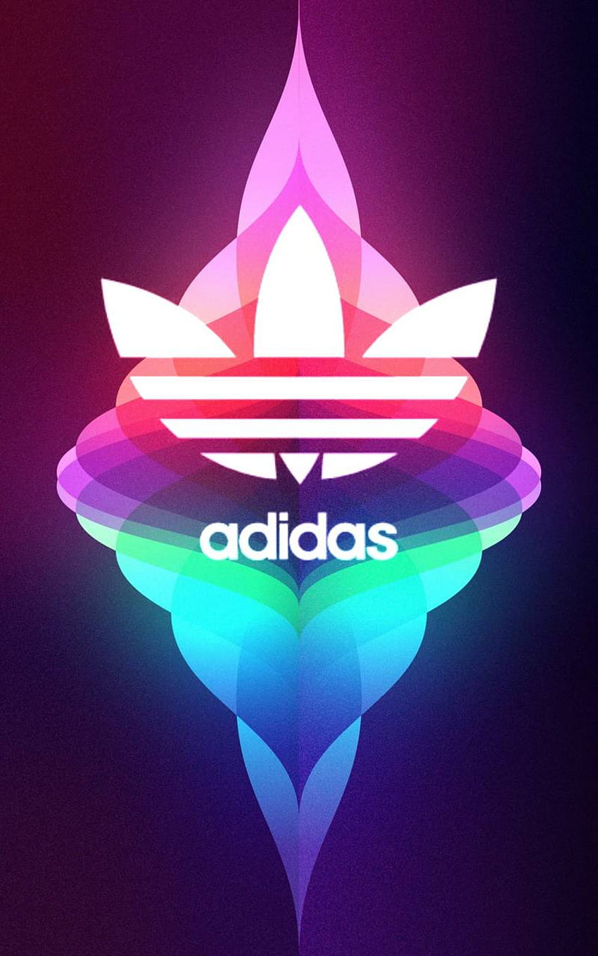 Backgraund Adidas, Purple Adidas HD phone wallpaper