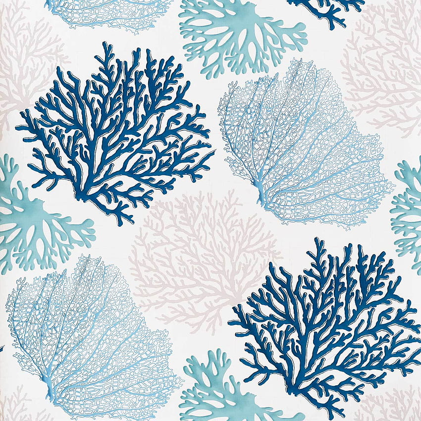 Blue coral aqua ocean – Swanky Babs, Coral and Teal HD phone wallpaper