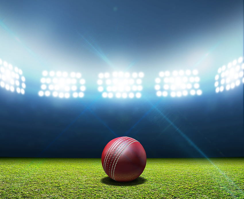 Cricket Stadium And Ball, Cricket Ground HD wallpaper