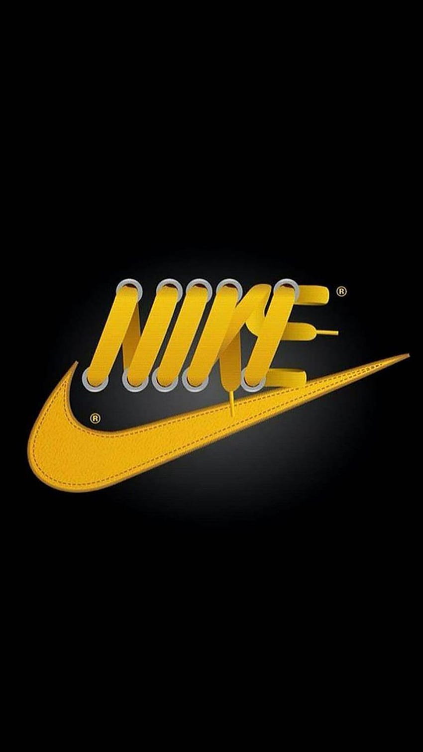 Gordon Theys on Nike . Nike logo , Nike, Yellow Nike HD phone wallpaper