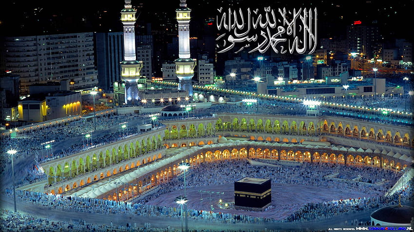 Masjidil Haram Mekka Saudi-Arabien HD-Hintergrundbild