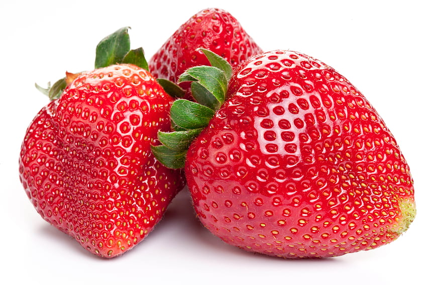 Strawberry and Background HD wallpaper