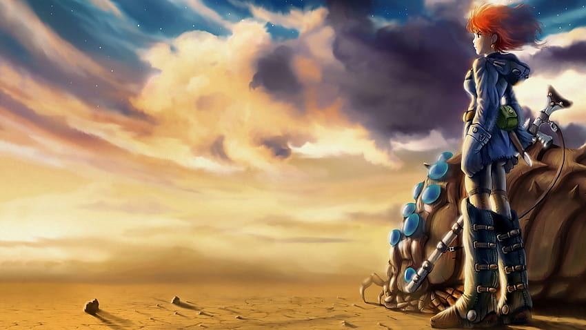 nausicaä aus dem Tal der Winde, nausicaä, Wüste 1440p Auflösung , Anime , , und Hintergrund, Nausicaä aus dem Tal der Winde HD-Hintergrundbild